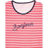 Liquette manches courtes femme WHITE/ RED T38/40
