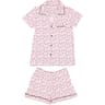 Pyjama short femme AOP ROSE T50/52