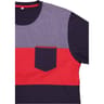 Pyjama short homme MARINE/ ROUGE L