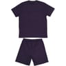 Pyjama short homme MARINE/ ROUGE L