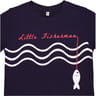 Tee shirt manches courtes garçon blanc wave MARINE 6 ANS