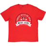 Tee shirt manches courtes homme ROUGE XXL