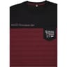 Pyjama short homme BORDEAUX/ NOIR XXL