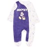 Dors bien velours licences BLEU/AOP MICKEY 24MOIS