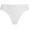 Tanga dentelle ligne resille floral Well BLANC 44/46