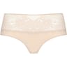 Shorty dentelle ligne Résille floral Well NUDE 44/46