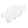Lot de 3 slips midi coton bio Sans Complexe FMO BLANC T52