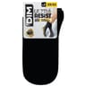 2 paires de mi chaussettes Dim NOIR 0HZ T39\42