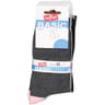 5 paires de mi chaussettes unies NOIR/GRIS 37\41