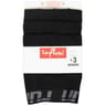 Lot de 3 boxers unis homme 2300 NOIR/NOIR/NOIR T8