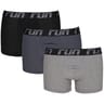 Lot de 3 boxers unis homme 2305 GRISCH/ANTHRA/NOIR T8