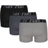 Lot de 3 boxers unis homme 2305 GRISCH/ANTHRA/NOIR T8