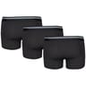 Lot de 3 boxers micro unis homme Influx 2310 NOIR/NOIR/NOIR T6