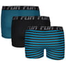 Lot de 3 boxers homme Influx 2300 LOT VERT FREEDOM + NOIR T3