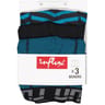 Lot de 3 boxers homme Influx 2300 LOT VERT FREEDOM + NOIR T3