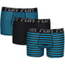 Lot de 3 boxers homme Influx 2300 LOT VERT FREEDOM + NOIR T4