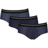 Lot de 3 slips homme Influx 2300 LOT RAY CHICS MARINE T4