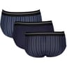 Lot de 3 slips homme Influx 2300 LOT RAY CHICS MARINE T7