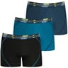 Lot de 3 boxers longs Training homme Athena 2310 NOIR/LAC/CROISI T3