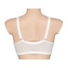 Soutien gorge sans armatures ouverture frontale BLANC 100D
