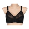 Soutien gorge sans armatures ouverture frontale NOIR 100E