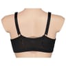 Soutien gorge sans armatures ouverture frontale NOIR 100E