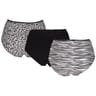Lot de 3 shorties fantaisies coton bio LOT IMP PEAU DE BETE 46/48