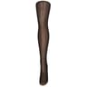 Collant fantaisie 30D motif fausse résille en fil recyclé* influx NOIR FAUSSE RESILLE XL