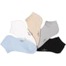 5 paires de socquettes quarter semi bouclette BLEU/BLANC/ECRU/BEIGE/NOIR 36\40