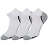 3 paires de socquettes sport Dim BLANC/GRIS T39\42