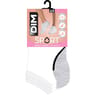 3 paires de socquettes sport Dim BLANC/GRIS T39\42
