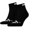 Lot de 2 paires de socquettes quarter sport homme Puma NOIR 001 T39\42