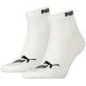 Lot de 2 paires de socquettes quarter sport homme Puma BLANC 002 T43\46