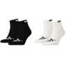 Lot de 2 paires de socquettes quarter sport homme Puma BLANC 002 T43\46