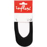 2 paires de protège pieds coton Influx NOIR T35/38