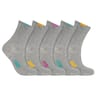 5 paires de mi chaussettes enfant ECODIM GRIS CLAIR CHINE 35\38