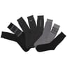 8 paires de mi chaussettes fantaisies homme NOIR/GRIS T39\42