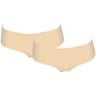 Lot de 2 shorties micro recyclé ligne Invisi BEIGE NUDE 42/44