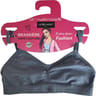 Brassière bretelle fine fille Oh! Mademoiselle Le Bourget 235 - BLEU CHINE 12 ANS