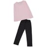 Pyjama long manches longues femme ROSE T50\52