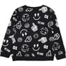Sweat shirt garçon NOIR 6 ANS