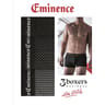 Lot de 3 boxers homme Business print Eminence 2400 FANION/SEMI/NOIR T5