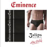Lot de 3 slips trio Business homme Eminence NOIR 3 - 2500 NOIR T3