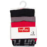 Lot de 3 boxers unis homme 2400 NOIR/GRANIT/ROUGE T3