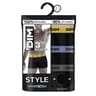 Lot de 3 boxers homme ligne Mix and Colors Dim ATJ NR CT.M/ C LILA/NR T3