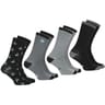 Lot de 4 paires de mi chaussettes  Athena 2400 NR BATEAU/GRIS/RAY/NR T43\46