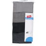 Lot de 4 slips taille basse fantaisie homme Influx Basic GRI R/NR/GRIS/NR T5