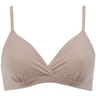Soutien-gorge sans armatures croisé ligne Easy Seconde Peau Athena 0183 CAFE LATTE XL