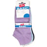 5 paires de socquettes invisibles femme influx basic BLEU/MAUVE/GRIS/ECRU/NOIR 37\41
