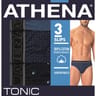 Lot de 3 slips taille basse Tonic homme Athena BLEU 2 - 1920 T8